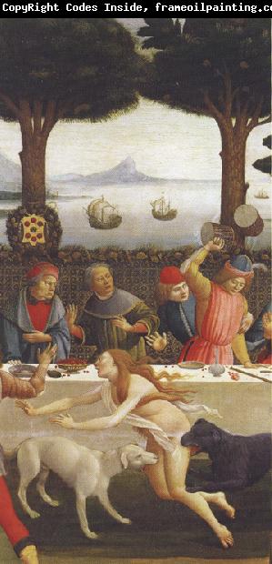 Sandro Botticelli Novella di Nastagio degli Onesti (mk36)